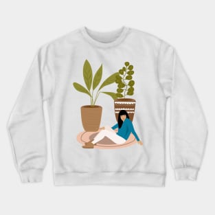 Girl Crewneck Sweatshirt